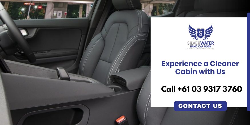 Contact us for professional car interior cleaning in Highpoint with Silver Water Hand Car Wash