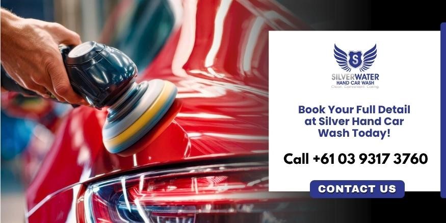 Book your car detailing near Melbourne West by Silver Water Hand Car Wash